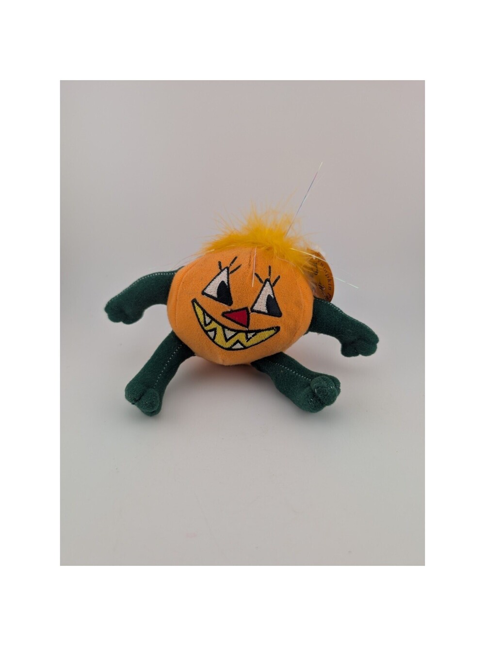Pumpkin Patch Pals Vintage Plush Jack Tags 2004 Small 3"